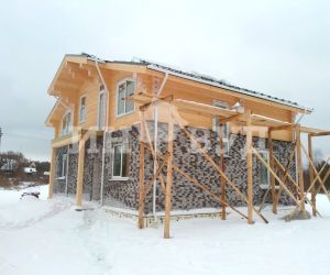 Остекление комбинированного дома в Московской области - 2021 год